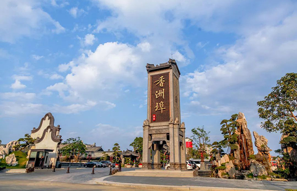 銅盟薈助力香洲埠，搭配中式四合院銅門(mén)